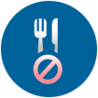 Cancel Meal Deduction icon (Version 2)